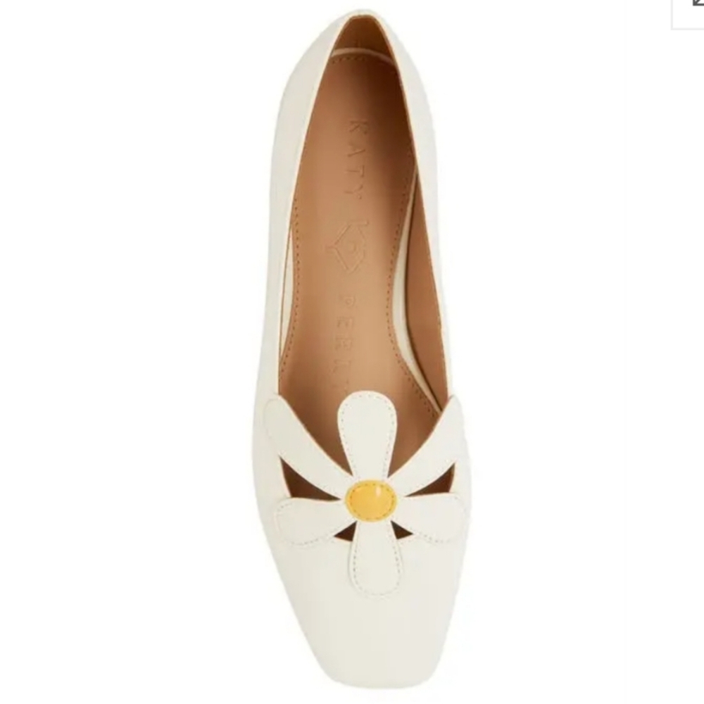 NEW! KATY PERRY COLLECTIONS Evie Daisy Floral Ballet Flat 9.5.